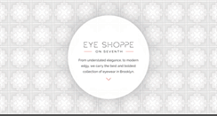 Desktop Screenshot of eyeshoppe7.com
